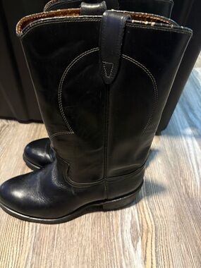 Texas Boot Company Black Western Boots